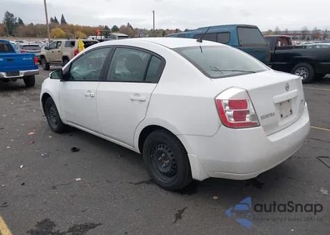 2007 Nissan Sentra 2.0S z USA, uszkodzony, nr VIN 3N1AB61E77L680524